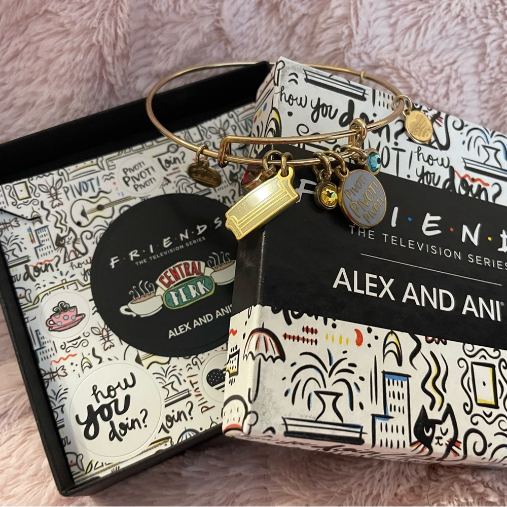 Alex and Ani Friends Charm Bracelet